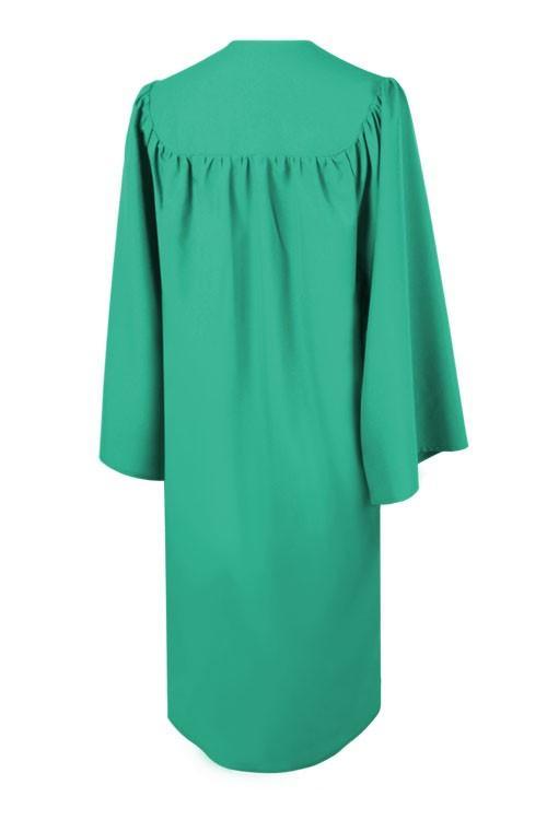 Matte Emerald Green Bachelors Academic Gown - Graduation Seller