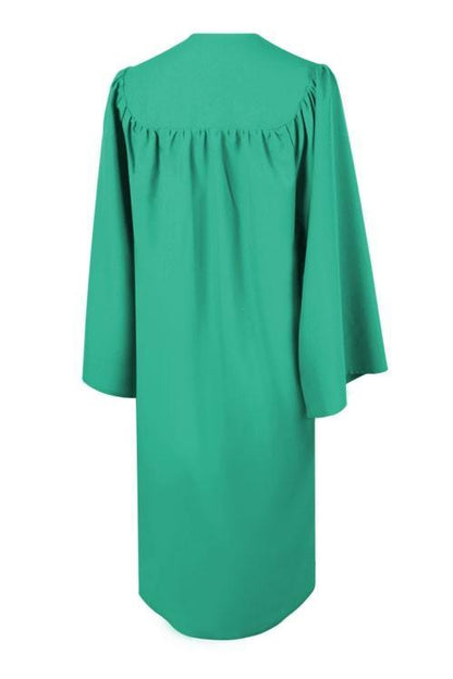 Matte Emerald Green Bachelors Academic Gown - Graduation Seller