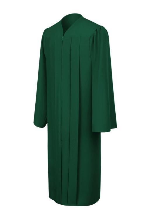 Matte Hunter Bachelors Academic Gown - Graduation Seller