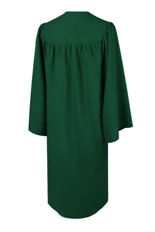 Matte Hunter Bachelors Academic Gown - Graduation Seller