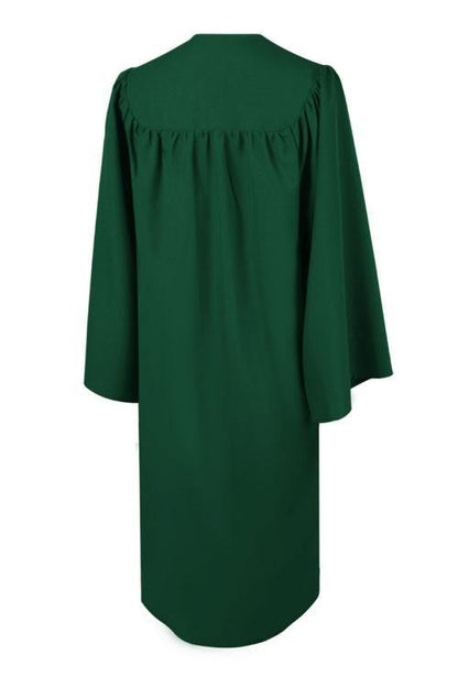 Matte Hunter Bachelors Gown - Graduation Seller
