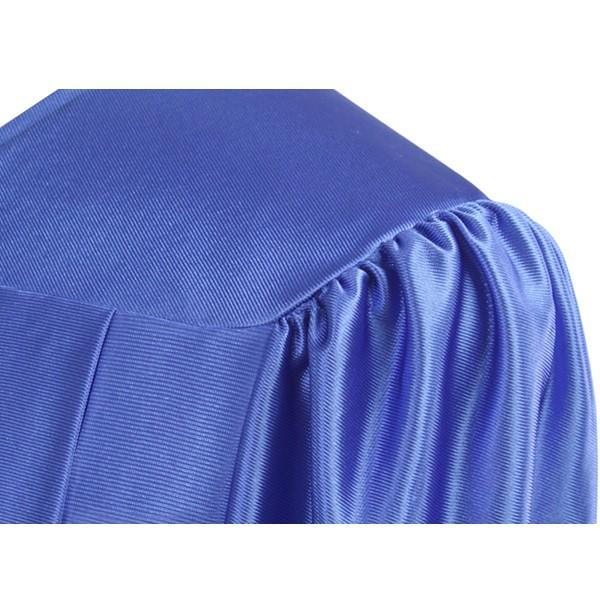 Shiny Royal Blue Junior High/Middle School Gown - Graduation Seller