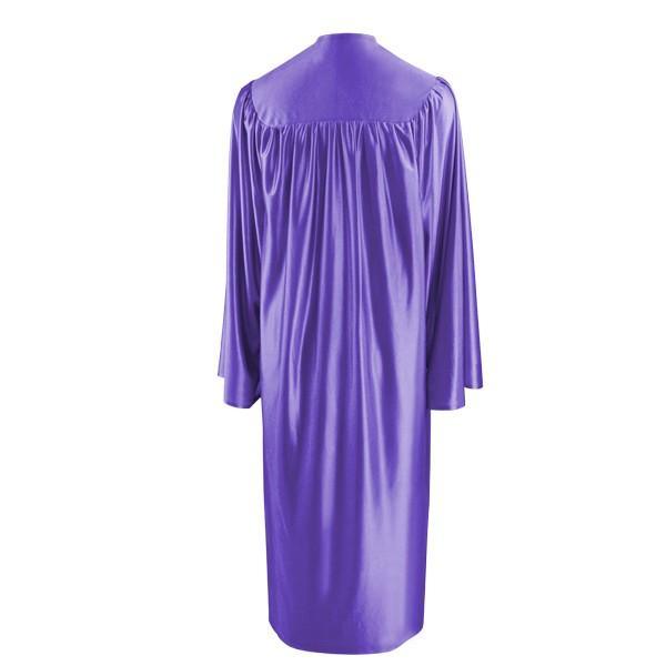 Shiny Purple Junior High/Middle School Gown - Graduation Seller