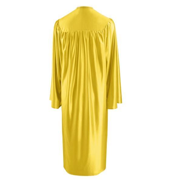 Shiny Gold Junior High/Middle School Gown - Graduation Seller