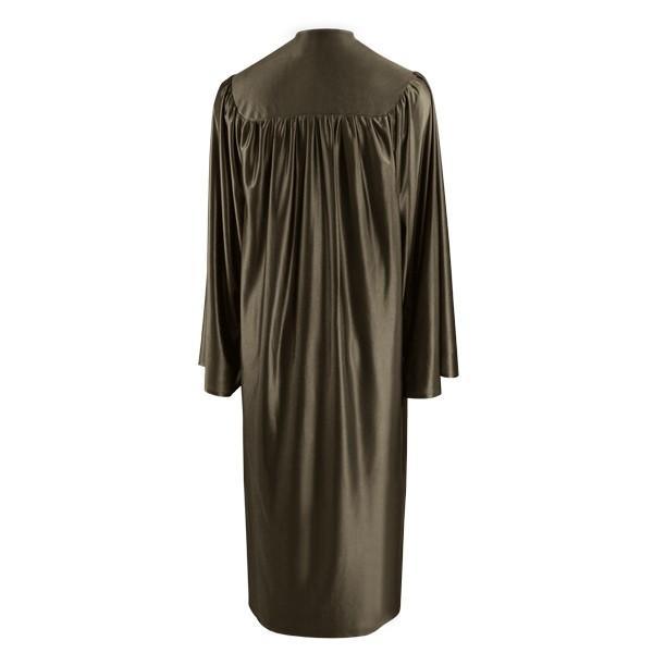 Shiny Brown Junior High/Middle School Gown - Graduation Seller