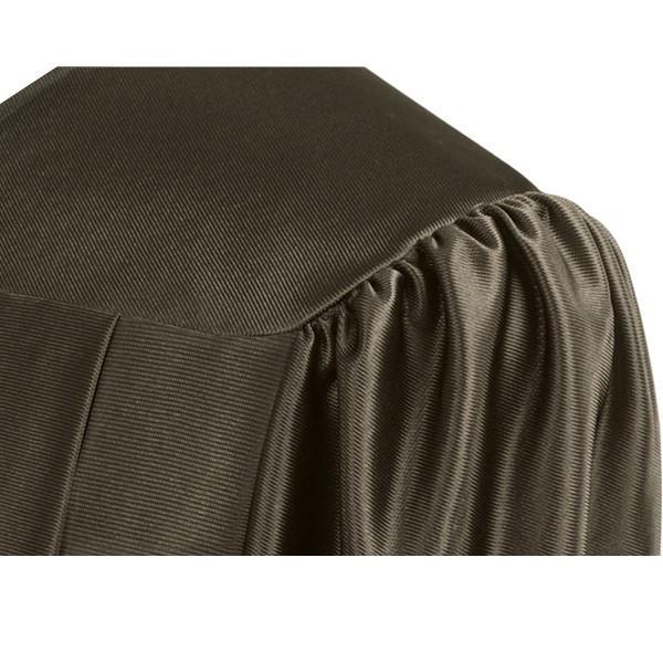 Shiny Brown Junior High/Middle School Gown - Graduation Seller