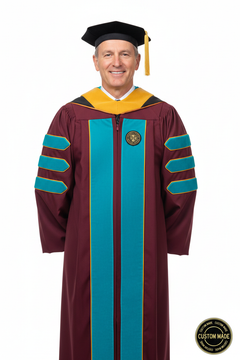 Custom Faculty Regalia Package for UC San Diego