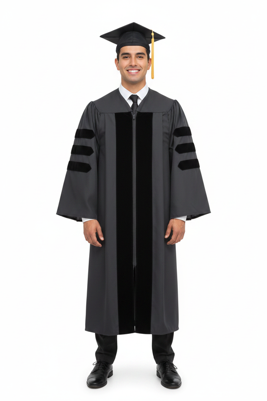 Classic Doctoral Tam & Gown Package model display
