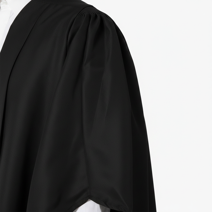UK British Deluxe Bachelor Academic Gown - Batwing Sleeve Detail
