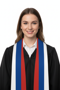 Russia Graduation Stole - Russian Flag Sash