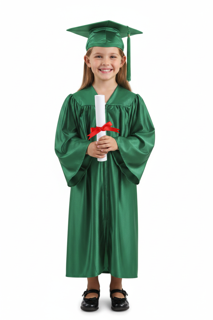 Shiny Hunter Kindergarten/Preschool Gown - Model Shot