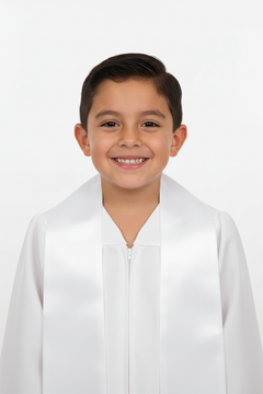 White Kindergarten/Preschool Stole