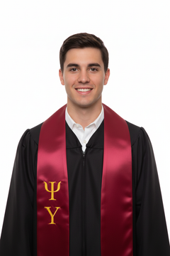 Psi Upsilon Greek Lettered Stole