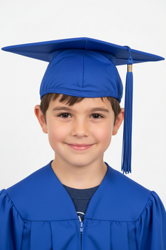 Matte Royal Blue Elementary Cap