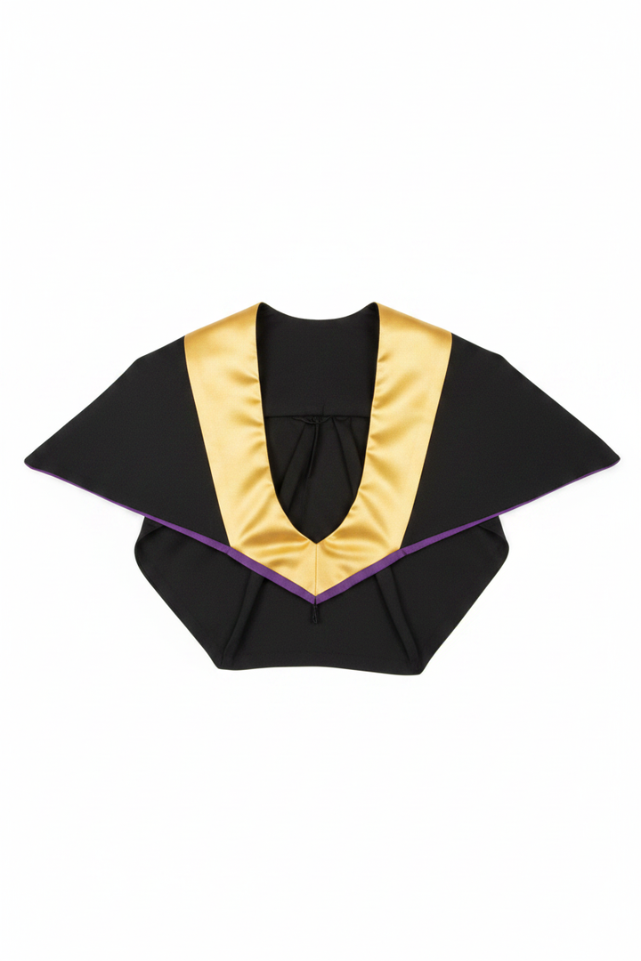 Custom Cambridge UK British Style Academic Hood - Product Display
