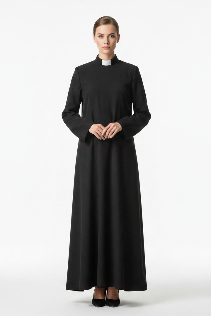 Premium Unisex Clergy & Liturgy Robe - Pulpit & Ceremony Gown