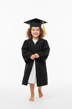 10 Matte Kindergarten & Preschool School Cap & Tassel