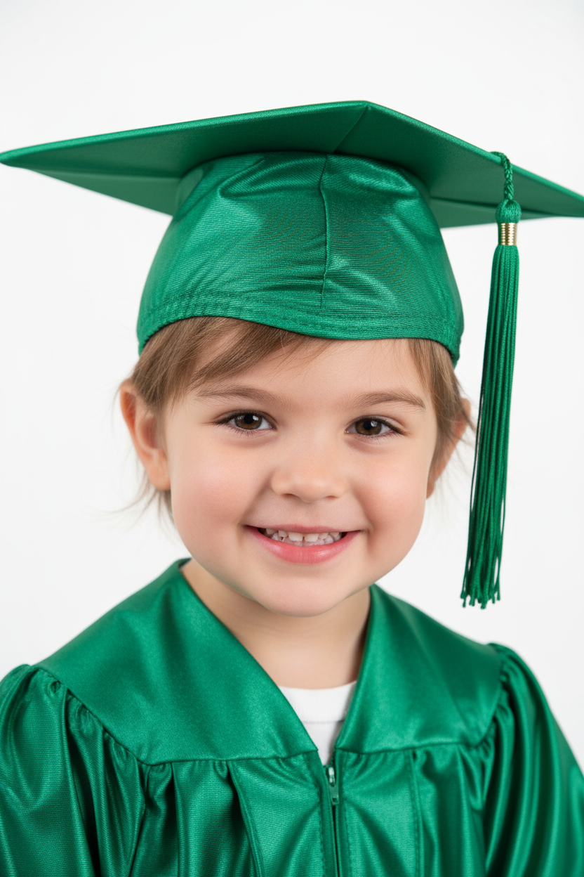 Shiny Hunter Kindergarten/Preschool Cap & Tassel - Model Shot