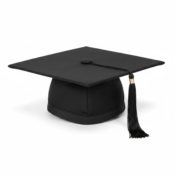 UK British Academic Mortarboard Hat Detail