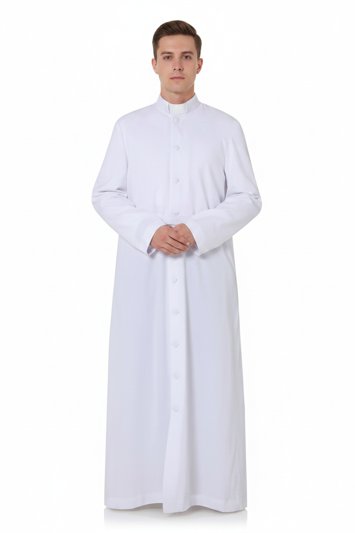 Premium Unisex Clergy & Liturgy Robe - Pulpit & Ceremony Gown