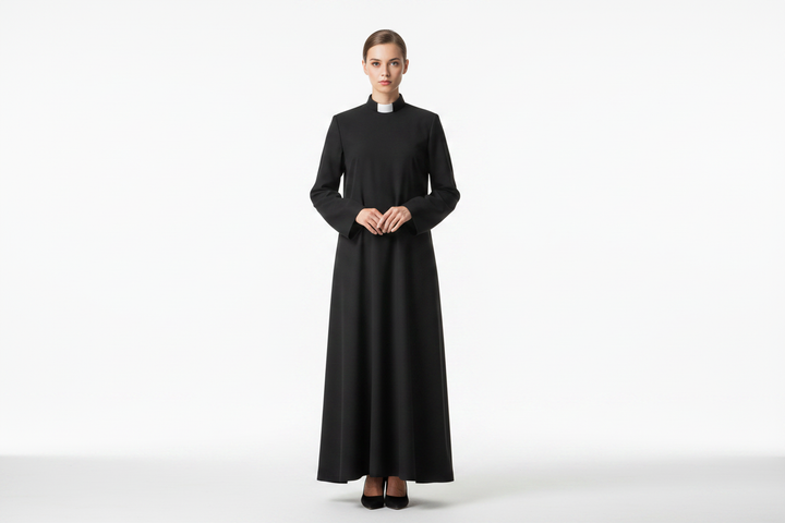 Premium Unisex Clergy & Liturgy Robe - Pulpit & Ceremony Gown