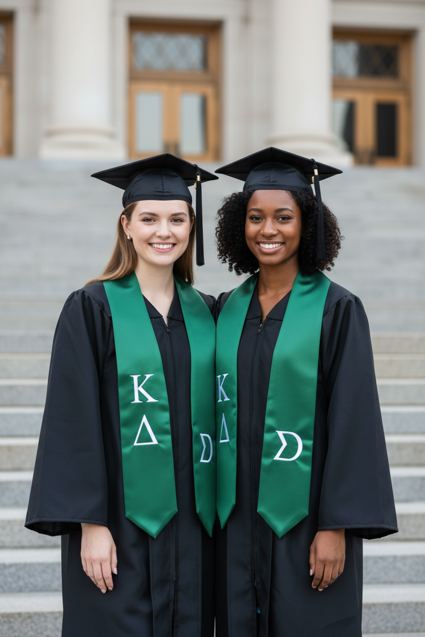 Kappa Delta Greek Lettered Stole