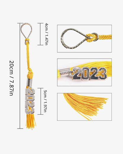Tassel Keychain with Year Charm - Graduation Seller