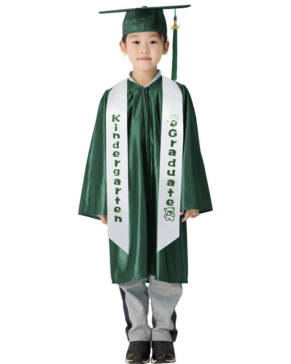 Kindergarten Graduation Sash Stole - 5 Colors Available - Graduation Seller