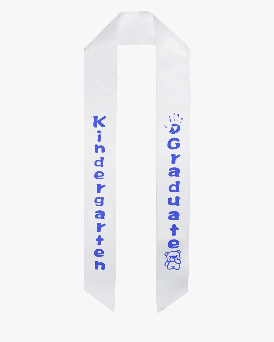 Kindergarten Graduation Sash Stole - 5 Colors Available - Graduation Seller