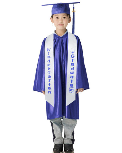 Kindergarten Graduation Sash Stole - 5 Colors Available - Graduation Seller