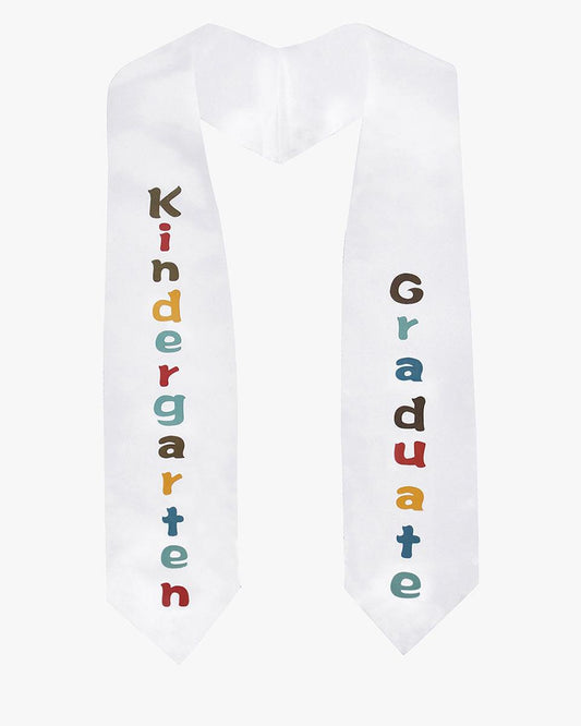 Kindergarten/Preschool Printed Graduation Stole - Graduation Seller