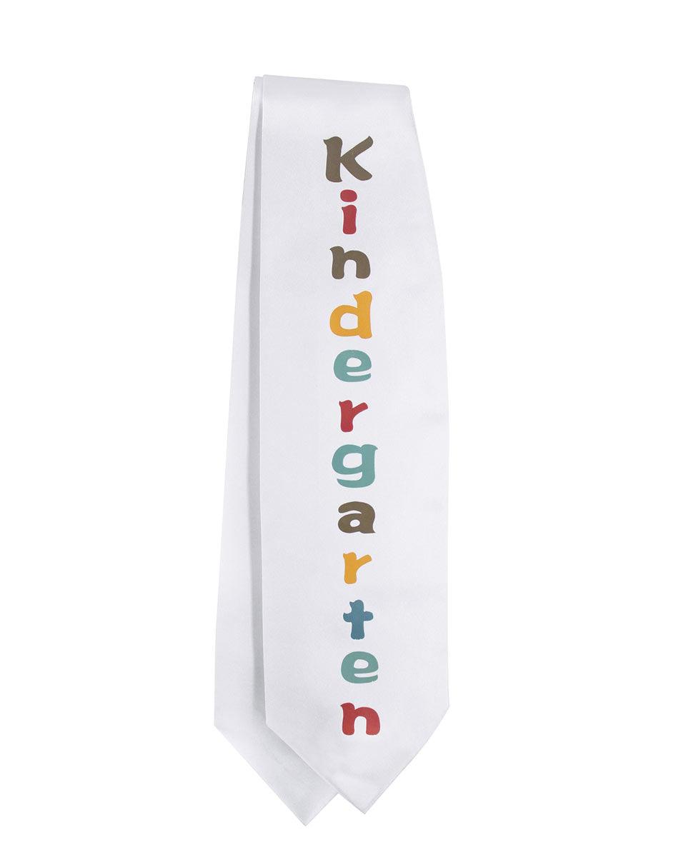 Kindergarten/Preschool Printed Graduation Stole - Graduation Seller