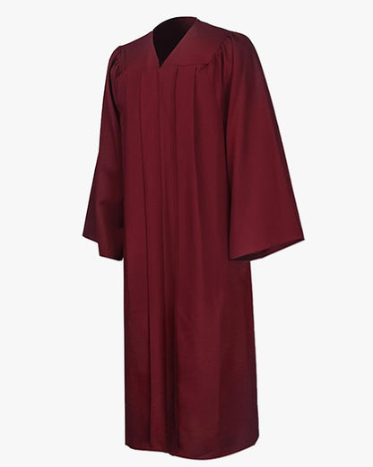High School Premium Matte Graduation Gown Only - 12 Colors Available - Graduation Seller