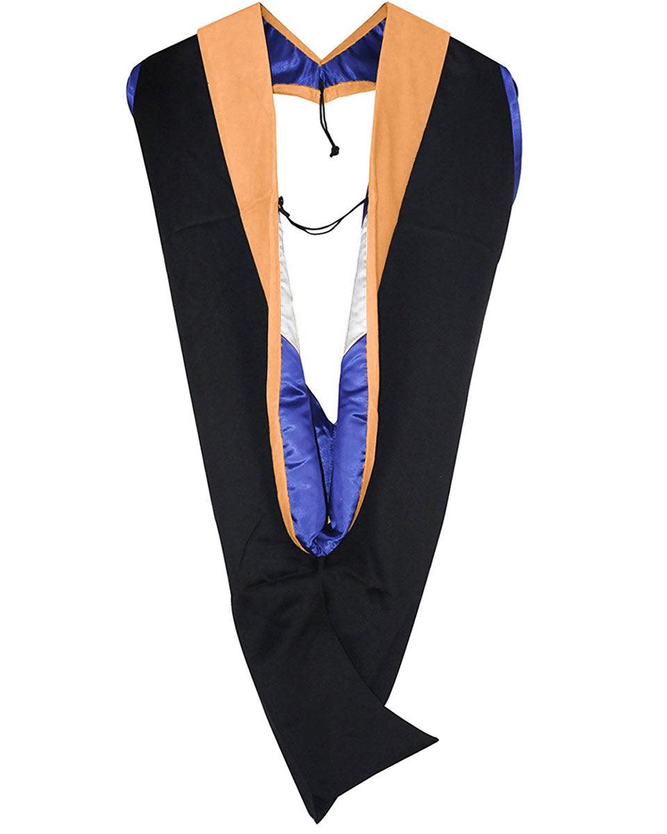 Deluxe Master Cap Gown & Hood Package - Graduation Seller