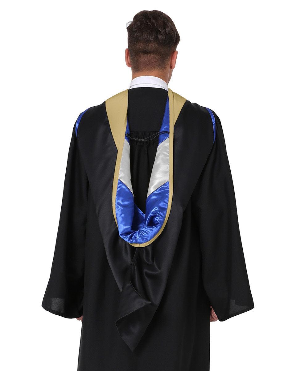 Deluxe Master Hood - 20 Color Combinations Available - Graduation Seller