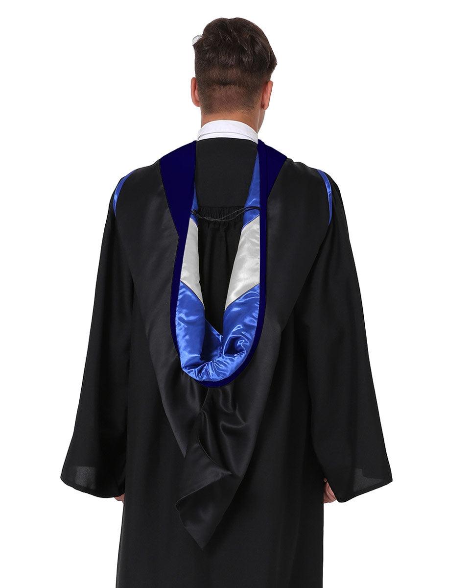 Deluxe Master Hood - 20 Color Combinations Available - Graduation Seller