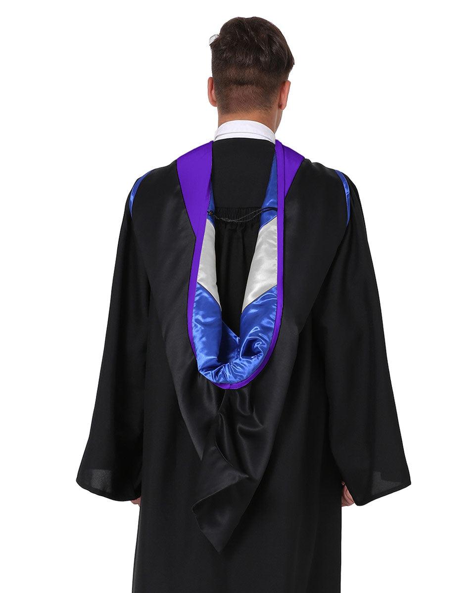Deluxe Master Hood - 20 Color Combinations Available - Graduation Seller