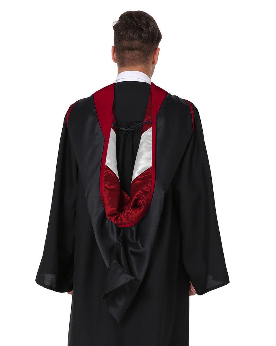 Deluxe Master Hood - 20 Color Combinations Available - Graduation Seller