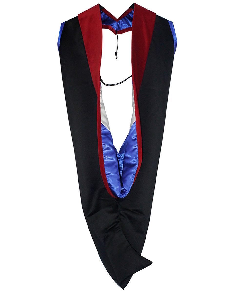 Deluxe Master Hood - 20 Color Combinations Available - Graduation Seller