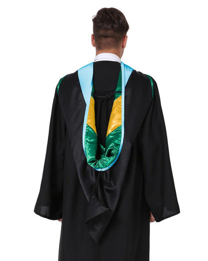 Deluxe Master Hood - 20 Color Combinations Available - Graduation Seller