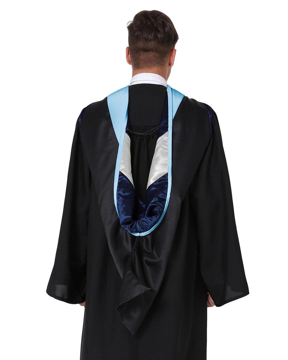 Deluxe Master Hood - 20 Color Combinations Available - Graduation Seller