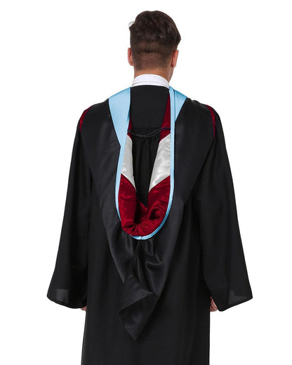 Deluxe Master Hood - 20 Color Combinations Available - Graduation Seller