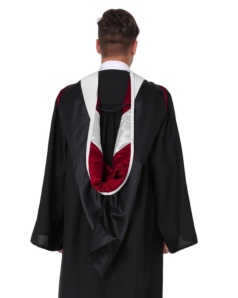 Deluxe Master Hood - 20 Color Combinations Available - Graduation Seller