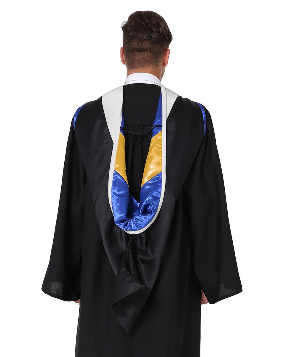 Deluxe Master Hood - 20 Color Combinations Available - Graduation Seller