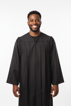 Matte Black Bachelors Academic Gown