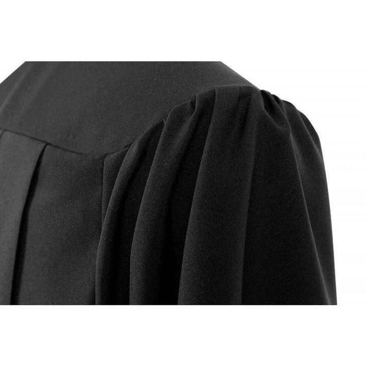 Matte Black High School Cap & Gown - Graduation Seller