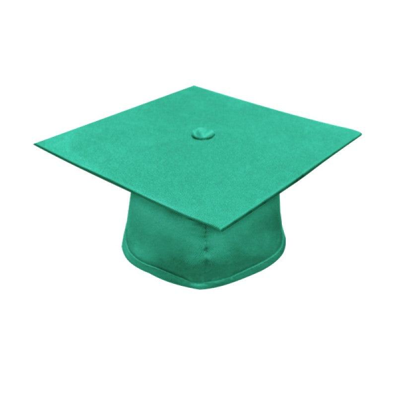 Matte Emerald Green High School Cap & Gown - Graduation Seller