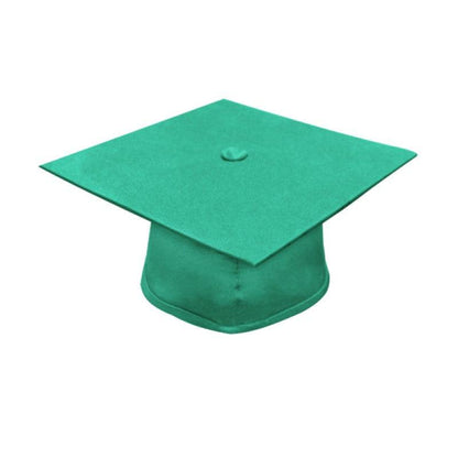 Matte Emerald Green High School Cap & Gown - Graduation Seller