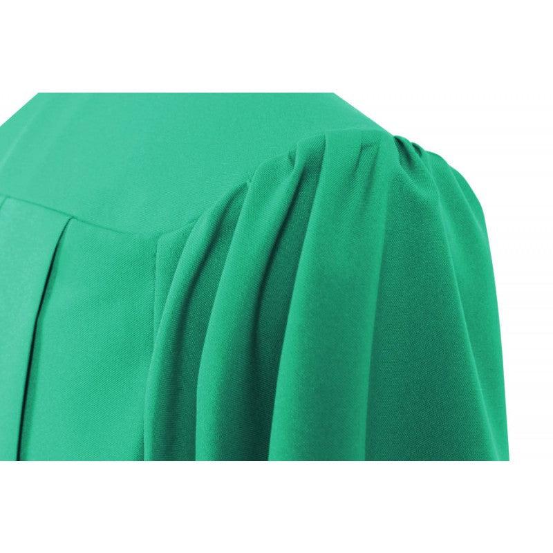 Matte Emerald Green High School Cap & Gown - Graduation Seller