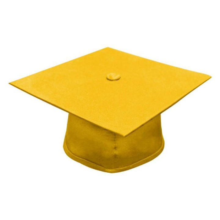 Matte Gold High School Cap & Gown - Graduation Seller